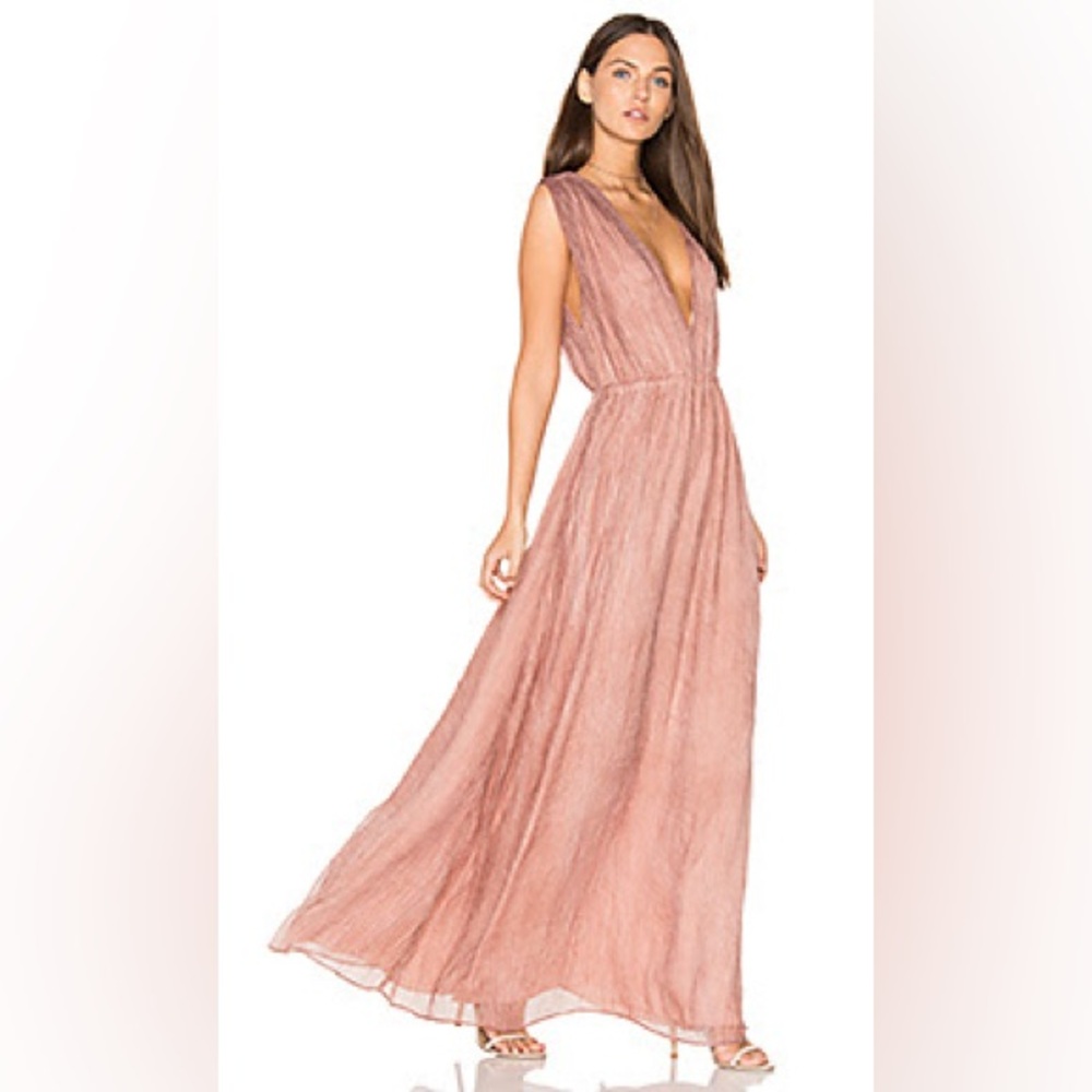 Dusty Rose Maxi Dress